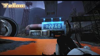 12260  PORTAL 2  Gelocity Time Trial  Track 3 [upl. by Aelrac]