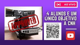 AULA AO VIVO NA AUTOESCOLA VEM APRENDER youtube autoescola simulador [upl. by Briano]