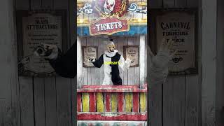 quotTerrifying Halloween Animatronics Malfunction at Haunted House Guests Panicquot [upl. by Langsdon784]