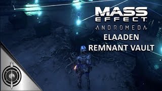 TAMING A DESERT  Mass Effect Andromeda  Elaaden Vault  Console  Remnant Puzzle Solution [upl. by Ricoriki]