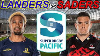 HIGHLANDERS vs CRUSADERS Super Rugby Pacific 2024 Live Commentary [upl. by Mariam]