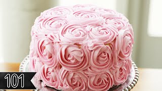 Five Beautiful Ways To Decorate Cake [upl. by Nugesulo]