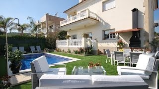 Only 1km from the beach of Lloret de Mar Luxury villa [upl. by Anipsed142]