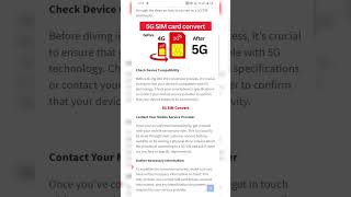 4g sim to 5g convert how to activate 4G SIM to 5G sim [upl. by Nemrac]