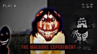 THE MACABRE EXPERIMENT  O ANALOG HORROR DE CREEPYPASTAS [upl. by Anide344]