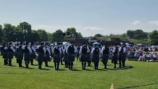 Inveraray amp District Pipe Band Drumming Champions  UK Pipe Band Championdhips 2024 Bangor [upl. by Sell]