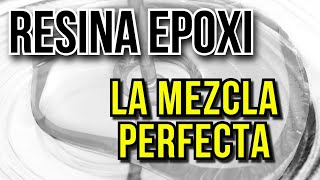 RESINA EPOXI PARA PRINCIPIANTES  Cómo mezclar la resina CORRECTAMENTE [upl. by Neeham]