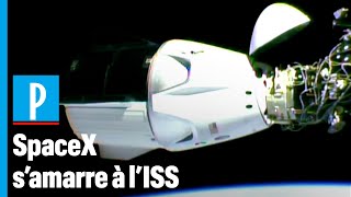 SpaceX  les deux astronautes américains rejoignent l’ISS [upl. by Haleelahk609]