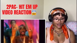 2Pac Hit Em Up Video Reaction😨🤯 [upl. by Yard]