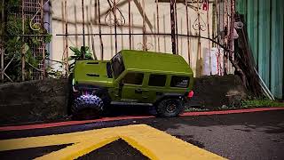 AXIAL 16 SCX6 Jeep JLU Wrangler 4WD攀岩車 [upl. by Atinev]