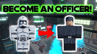 Become an Officer in Coruscant  Roblox GAR [upl. by Zeret]