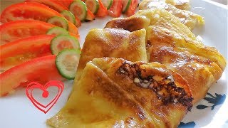 Palacinke sa tost sirom na puteru jako ukusno a brzo i jeftino [upl. by Rann]