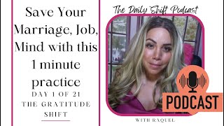 Save Your Marriage Job amp Mind in 1 Minute  mindset podcast christian thanksgiving [upl. by Gaudette]