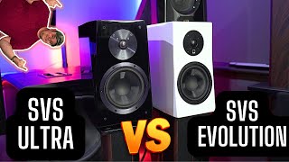 Does the Evolution Sound Better SVS Ultra Evolution Bookshelf amp SVS Ultra Bookshelf Comparison [upl. by Alel]