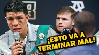 HACE MINUTOS ¡TERMINARA A GOLPES MUNGUIA EXPLOTA en CONTRA de CANELO ALVAREZ CARA a CARA [upl. by Gierc]