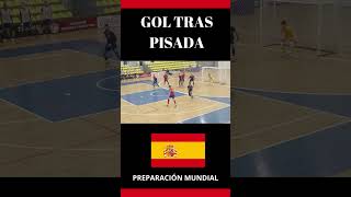 Gol de Futsal tras pisada España [upl. by Pruchno445]