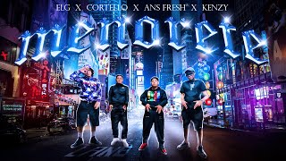 Menorete  Kenzy Melodia Ft Cortello X Ans Freesh X ELG Lyric Video [upl. by Barnett]