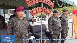 SOLDADOS CUMPLEN SU SERVICIO MILITAR EN LA PRIMERA BRIGADA GLGL DE SANTA ELENA PETÉN GUATEMALA 🇬🇹 [upl. by Elva]