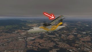 Acidente Com Avião ATR Passaredo Voe Pass em São Paulo [upl. by Enirak744]