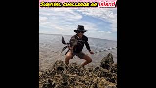 SURVIVALCHALLENGEBoatAdriftStrandedonanIslandstory survival challenge shortsfeed [upl. by Abigale356]