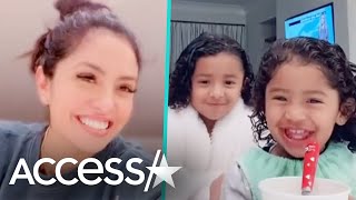 Vanessa Bryant’s Daughters Show Off Adorable Dance Moves [upl. by Kaliski]