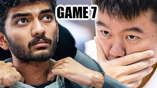 Gukesh vs Ding  GAME 7  FIDE World Chess Championship Match 2024 [upl. by Cele821]