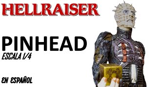 NECA PINHEAD 18quot HELLRAISER Review en Español [upl. by Inaflahk714]