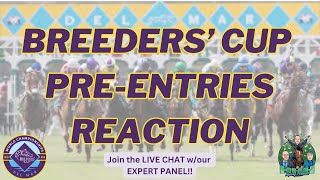 2024 BREEDERS CUP PREENTRIES REACTION [upl. by Emily945]