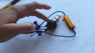 DIY  How to Install LED Blinker  Turn Signal Resistors  Enlight Tutorial [upl. by Aniham]