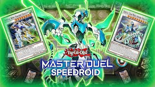 SPEEDROID Deck MultiNegate Endboard Rank Duels  Clear Wing Synchro Dragon  YuGiOh Master Duel [upl. by Fillbert422]