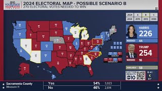 Whos Winning the Election Electoral Map Latest — 830 pm update [upl. by Niple777]