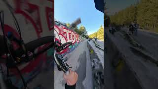 70kmh Brakeless MTB Bobsled POV [upl. by Peyton]