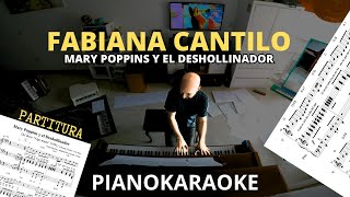 Fabiana Cantilo  Mary poppins y el deshollinador Partitura  PianoKaraoke [upl. by Erdnassac602]