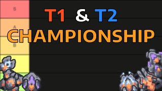 Ranked Championship with Erekir Units  T1s amp T2s [upl. by Onit]