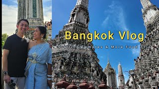 Thailand Vlog  Going to Temples Chinatown and Khao San Road [upl. by Karab348]