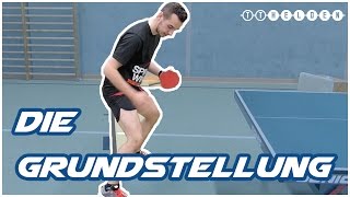 Die Grundstellung im Tischtennis  TTHeldende [upl. by Dryfoos325]