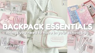 back to school backpack essentials 📚🎒 [upl. by Annej740]