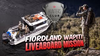 Fiordland Wapiti Liveaboard Adventure  Mount Longsight Block [upl. by Adilem]