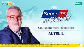 LE PRONO DU SUPER TOP 5 R1C1  08102024  A AUTEUIL [upl. by Imiaj]