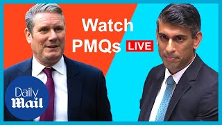 LIVE PMQs today  PM Rishi Sunak answers questions in Parliament [upl. by Droffig533]