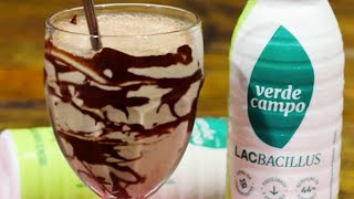 Frapuccino funcional com iogurte Lacbacillus Verde Campo [upl. by Anirt]