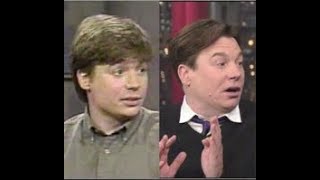 Tributes to David Letterman Part 4 of 31 Mike Myers 1990 2015 [upl. by Gschu794]