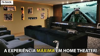 CINEMA EM CASA ELEVADO AO MÁXIMO NA HITECK [upl. by Millford]