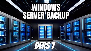 WINDOWS SERVER BACKUP  RECOVERY AUTHORITATIVE RESTORE  Ders 7 [upl. by Arza]