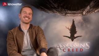 Interview Michael Fassbender ASSASSINS CREED [upl. by Jezabel]