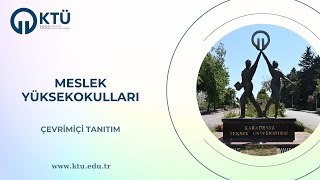 Meslek Yüksekokulu Çevrimiçi Tanıtım Toplantısı [upl. by Danya]