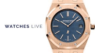 Rolex Meets Its Match Watches Live amp Audemars Piguet Patek Philippe Laurent Ferrier Omega [upl. by Avle]