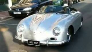 RARE Porsche 356 Speedster 1600 Fly By [upl. by Auqinahc]