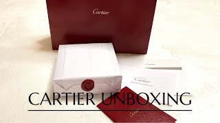 Cartier Unboxing [upl. by Htennaj]