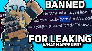 Spreading Leaks is BANNED  What could you be banned for  Tower Defense Simulator [upl. by Reine]